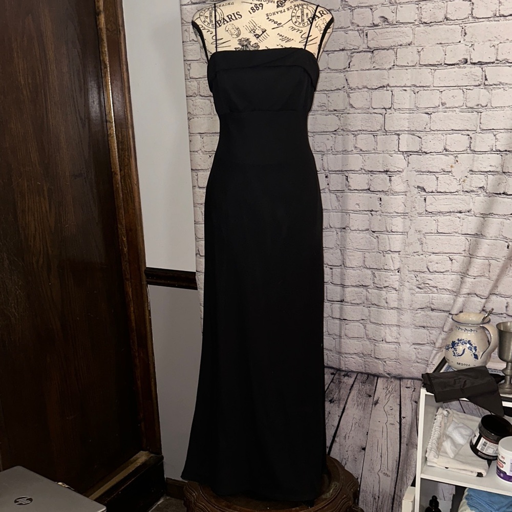 Michaelangelo Elegant Black Evening Gown